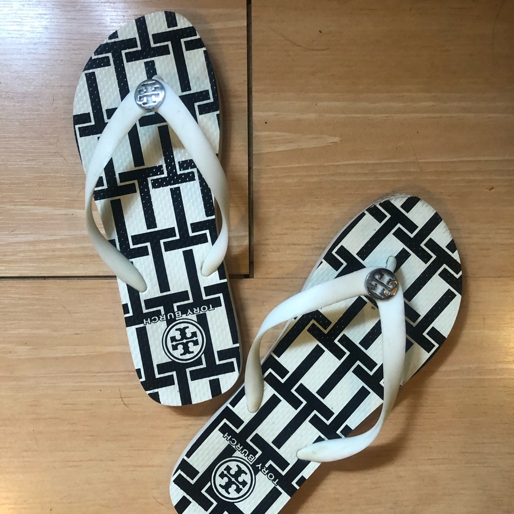 Tory Burch Flip Flops size 9